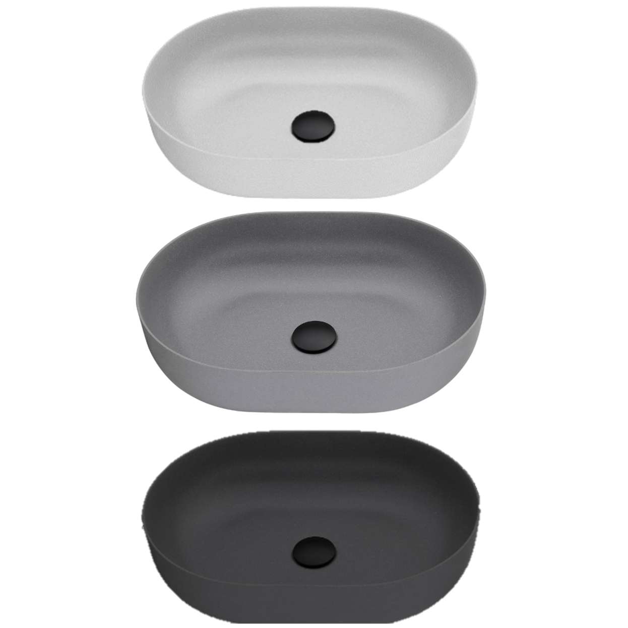 Quartz Oval Counter Top Basin 508mm QZ50836